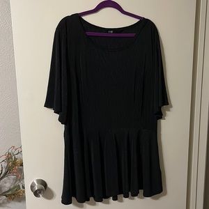Black peplum blouse, Lularoe